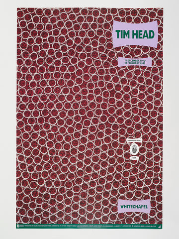 Tim Head exhibition poster (1992)