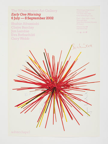 Early One Morning signed exhibition poster (2002)
