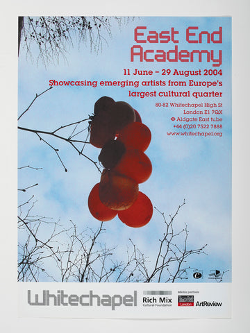East End Academy exhibition poster (2004)