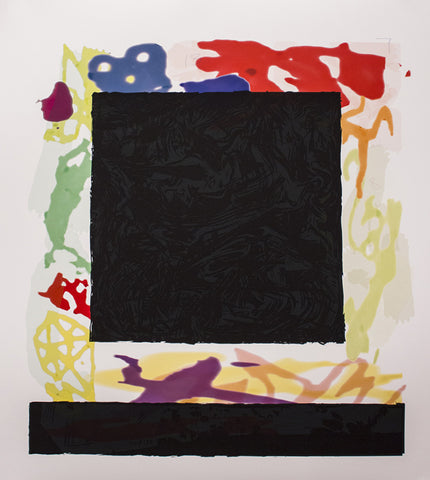 Peter Halley | Black Cell (2014)