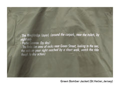 Tom Burr | Green Bomber Jacket (2019)