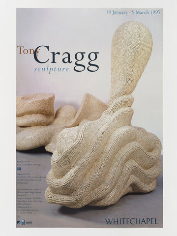 Tony Cragg Sculpture exhibition poster (1997)