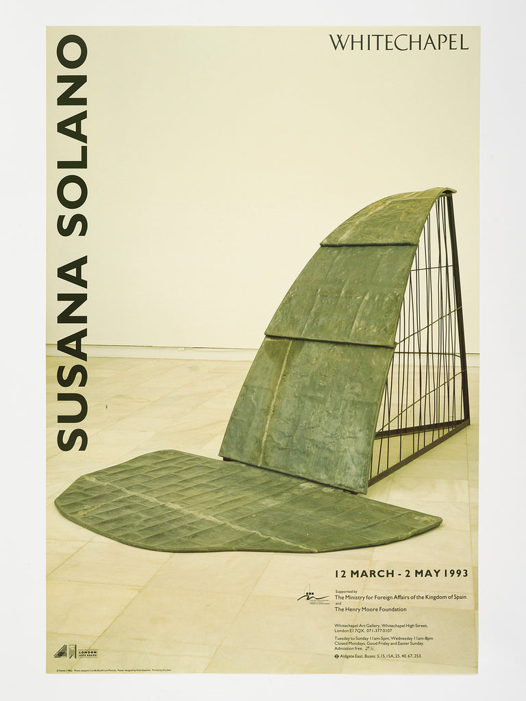 Susana Solano exhibition poster (1993)