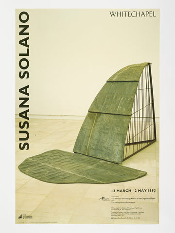 Susana Solano exhibition poster (1993)