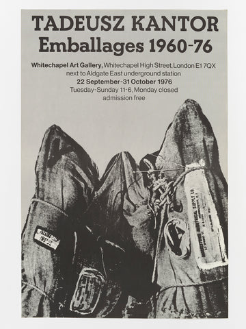 Tadeusz Kantor, Emballages 1960-1976 (1976)