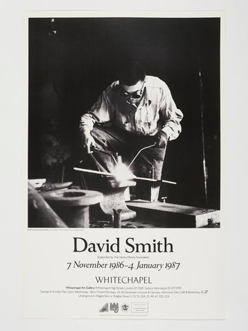 David Smith exhibition poster (1986)