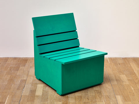 Mary Heilmann | Sunny Chair for Whitechapel (2016) (Green)