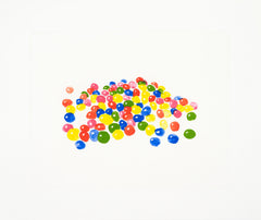 Ulla von Brandenburg | Snoep, Gummy Teeth, Roudoudou, Spiegeleier (2018) Set of four